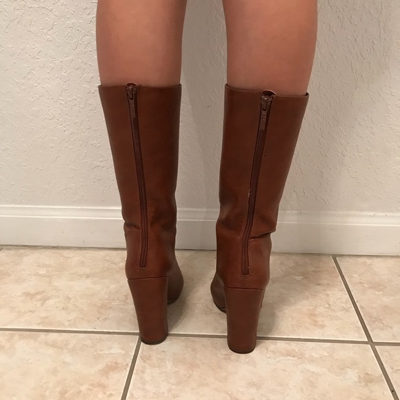 Michael Antonio High Heeled Brown Boots - Picture 3 of 3